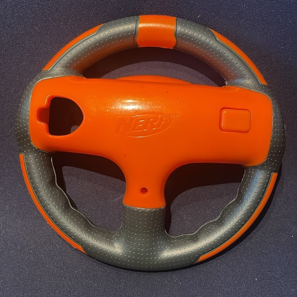 NERF Racing Wheel Nintendo Wii Steering Mario Kart with WII remote - Picture 3 of 4